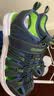 Skechers斯凯奇儿童运动凉鞋男童沙滩鞋镂空防滑夏季中大童大头鞋400041L 男童/海军蓝色/柠檬色/NVLM 35 实拍图