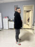 慕千唐貂皮大衣男士外套短毛大码真整貂皮外套男装皮草连帽拉链 丹麦整貂   连帽 2XL 建议体重  130斤-145斤 实拍图