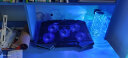 诺西机械革命极光Pro蛟龙16/16K/5/7钛钽PLUS笔记本铝合金支架 散热器 电脑排风扇非水冷增高 冰封侠散热器 黑蓝色 （五风扇+风速可调）  机械革命13-16英寸通用款 晒单实拍图
