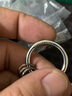标车族钛合金钥匙圈环不锈钢304汽车钥匙挂配件钥匙铝合金TPU钥匙包壳 316不锈钢 镜面圆弧圈28mm (1个) 实拍图