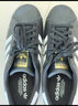 阿迪达斯（adidas）三叶草中性SUPERSTAR贝壳头休闲鞋 时尚金标贝壳头经典舒适 EG4959 37 实拍图