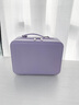 爱情海化妆包女便携旅行大容量带镜子洗漱包高颜值手提护肤品收纳箱旅游 【紫色】化妆师专用化妆箱出差 随身口红包防泼水出门化妆刷收纳 实拍图