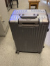 漫游2108行李箱拉杆箱大容量男女旅行箱包密码箱皮箱子20英寸香槟枪 实拍图
