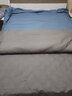 雅鹿床上四件套磨毛床单被套单人学生宿舍被罩床笠全套水洗棉床品套件 桃粉浅灰 2.0m 床单款 四件套-被套200*230cm 实拍图