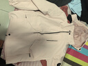 罗蒙（ROMON）冲锋衣男女户外连帽登山服情侣美式机能夹克外套上衣粉色M 实拍图
