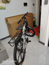 凤凰（Phoenix）可折叠山地车自行车成人男女新款式学生12到18岁变速越野软尾单车 折叠双避震【密封全轴承】钢架/六刀轮肖灰 26寸-24速【身高158-188cm】 实拍图