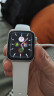 苹果APPLE二手智能手表WatchSeries4/5/SE6代GPS运动版/蜂窝/不锈钢 S5 GPS+蜂窝版 银色  99新40MM 实拍图