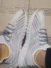 森馬（Senma）时尚飞织网面运动鞋套脚舒适透气休闲鞋男211120303 白灰色 46码 实拍图