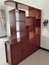 迈林（MaiLin）客厅隔断柜实木酒柜现代简约玄关柜屏风双面入户间厅柜储物柜 海棠色 1.7米 实拍图