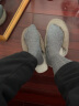 迪卡侬户外登山袜中高筒2双美利奴羊毛冬袜(黑色/灰色随机发)-4654313 晒单实拍图