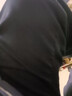 栢斐荻休闲裤男夏季男生春秋季新款直筒笑脸裤子韩版潮流抽绳束脚九分裤 黑色  K18 XL 实拍图