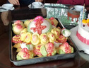 美联升寿桃馒头山东胶东花饽饽糕点老人寿包祝寿生日礼盒传统寿桃蛋糕 福禄寿+12仙桃款 实拍图