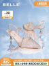 百丽仙女风包头凉鞋女商场同款宴会婚鞋优雅高跟鞋3X5F7BH3 粉色 36 实拍图