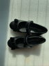 爱步（ECCO）童鞋 简约百搭儿童黑色小皮鞋玛丽珍鞋 安妮790182 黑色79018251094 28码 晒单实拍图