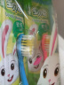 好来（DARLIE）(原黑人)宝贝兔儿童牙刷 小头软毛 4-6-12岁 宝宝护龈颜色随机2支 实拍图