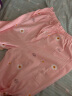 草景家孕妇睡衣夏季薄款纯棉月子服宽松大码产后夏天吸汗透气哺乳衣套装 955粉色 XL(建议体重120-140斤左右) 实拍图