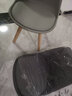 泍易那家 北欧ins风郁金香椅子小户型餐椅家用靠背椅洽谈办公接待皮革椅子 pu款2把装（默认发白色） 实拍图