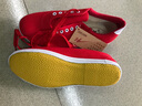 双星八特武术鞋男练功鞋太极鞋女训练体操运动帆布鞋 红色007款 38 实拍图