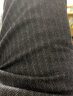 马登工装 美式复古灰色条纹牛仔裤直筒修身阿美咔叽休闲长裤子男春秋 灰色 28 晒单实拍图