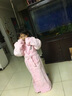 欣美舒儿童浴袍女童宝宝睡袍男童纯棉卡通春秋季毛巾料男女孩浴衣游泳 蓝色男孩款/纯棉材质 L(身高140-155cm 衣长100cm) 实拍图