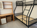 天坛家具上下床双层铁床员工宿舍铁架床母子高低铁架子床上下铺双人床 【黑色】铁艺床 上900*下1200 实拍图
