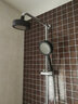 科德林（Ciencia） 304不锈钢拉丝增压手持花洒喷头浴室淋浴喷头加压莲蓬头 7号 单个黑色大号钢片喷头 实拍图