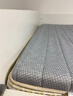 水星家纺床垫 泰国天然乳胶原液 可折叠榻榻米加厚复合学生宿舍床垫子褥子 梦悦1代【90%天然乳胶复合/灰】厚约5CM 0.9m床（90×195cm） 实拍图