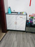 唯旺 岩板餐边柜简约现代茶水柜客厅储物柜厨房收纳柜子家用轻奢边柜 岩板鱼肚白长90宽40 实拍图