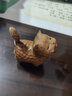 木雕现代童趣可爱简约傲娇招财小猫手把件文玩随身盘玩动物 绿檀木傲娇猫约6公分 实拍图