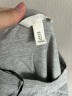 H&M女装T恤2024春季新品简约休闲时尚圆领短袖上衣内搭0963662 混浅灰色097 170/104 实拍图