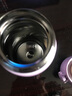 膳魔师（THERMOS）保温杯升级316不锈钢材质便携保温弹盖杯TCML-350S TCML-350S 丝绒紫 350ML 实拍图