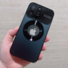 铭可鑫 苹果13手机壳iphone13promax保护套头全包强力磁吸高端磨砂防指纹男女新款 【石墨黑】镜头全包+超薄磨砂+不沾指纹 苹果13pro（6.1寸3个摄像头） 实拍图