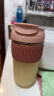 乐扣乐扣（LOCK&LOCK）咖啡手持玻璃杯男女学生便携吸管随手水杯子500ML粉色LLG699DPIK 实拍图
