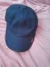 玉柳缘 棒球帽子男士韩版百搭太阳帽夏秋季软顶鸭舌帽潮牌户外休闲遮阳帽春冬季保暖帽凉帽 深蓝色 可调节大小 实拍图