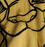 美特斯邦威毛衣男秋季新款情侣装套头毛衫宽松针织衫圆领上衣女 黄色组 165/S 晒单实拍图