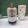 仟居佳 电击灭蚊灯充电家用usb光触媒驱蚊器吸入电击二合一灭蚊器 幻影5代【蓝色充电款2000毫安】 实拍图