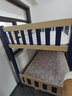 欧梵森 加厚实木上下床成人松木两层高低床子母床上下铺儿童双层床  直梯床上铺宽115下铺宽135 实拍图