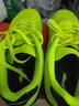 李宁足球鞋TF碎钉鞋儿童青少年足球训练鞋防滑耐磨学生成人比赛运动鞋 绿/黑【碎钉款】 34 适脚长20-21cm 实拍图