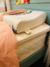 泰嗨（TAIHI） 泰国进口 乳胶枕头 成人枕 天然枕芯 带枕套平面枕 泰象吉祥-波浪枕8-10【两只装】 实拍图