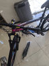 EG7山地自行车成人学生变速越野单车双减震赛车26寸青少年男女 三刀【升级减震 轻量铝架】炫彩 27.5寸27速【适合：175-190CM】 实拍图