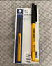 施德楼（STAEDTLER）0.5mm圆珠笔 大容量全铜笔头按动原子笔 学生考试书写办公用黑色10支430F-9 实拍图
