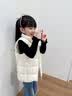 Skechers斯凯奇儿童羽绒服秋冬季男女童外套羽绒马甲L424K080/L425K029 棉花糖白/0074 120 cm 实拍图