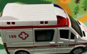 卡威（KIV）1/32合金玩具车模型儿童汽车玩具1-3-6岁男孩回力车模 中号【救护车-无人偶电池】 实拍图
