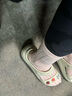 卡骆驰（CROCS）经典泡芙凉鞋舒适耐磨坡跟泡芙鞋户外拖鞋|207670 骨白色-2Y2(含智必星) 39 (240mm) 实拍图