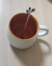 畅印 水杯女学生韩版马克杯带盖勺情侣杯子陶瓷杯可爱咖啡杯喝水杯 大头头一对(460ml带盖勺吸管) 实拍图