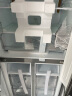 新飞（Frestec）410升60厘米系列超薄嵌入式净味变频一级能效风冷无霜家用十字变温电冰箱 BCD-410WK 实拍图