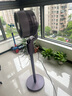 西屋【风扇踏青放价】空气循环扇家用电风扇轻音低噪节能自动摇头立式智能遥控定时落地扇对流涡轮扇 钢琴黑+【装饰灯+12挡风+AI+语音】 实拍图
