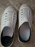 Skechers斯凯奇儿童洞洞鞋夏季凉鞋男女童涉水溯溪鞋防滑沙滩拖鞋91995L 男/白色/海军蓝/红色/WNVR 33.5 实拍图