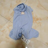 华元宠具（hoopet）狗狗衣服小型犬秋冬保暖宠物衣服冬天比熊幼犬泰迪小狗全包四脚衣 【德绒款】四脚护肚衣-杜若蓝 XL:背长38.5cm-推荐体重13-16斤 实拍图