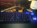 雷蛇 Razer 猎魂光蛛V2 段落光轴 机械有线 游戏键盘 吃鸡 电脑键盘 104键 RGB灯效 带腕托 实拍图